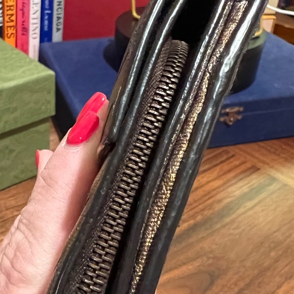 Bottega Venetta bronze, long wallet - Picture 6 of 12